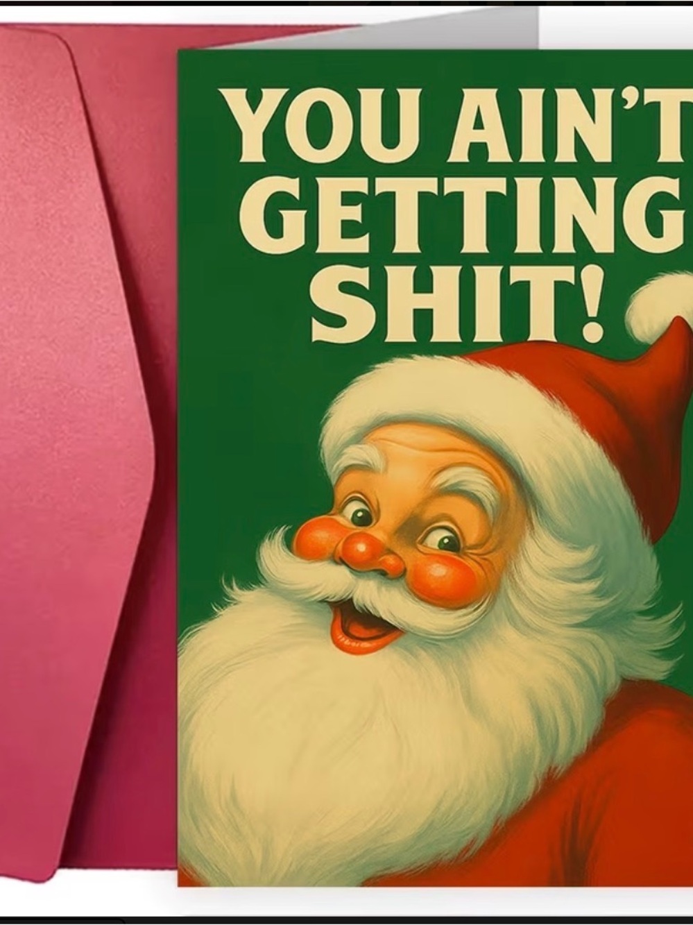 Funny Holiday Greeting Card